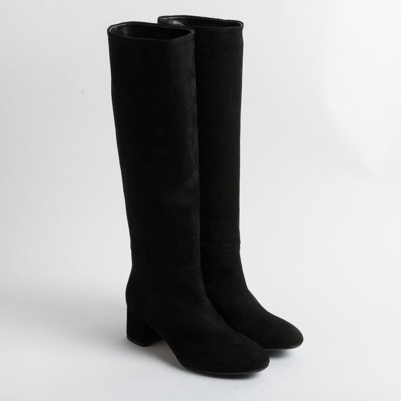 ANNA F - Stivali - 9788 - Camoscio - Nero Scarpe Donna Anna F.