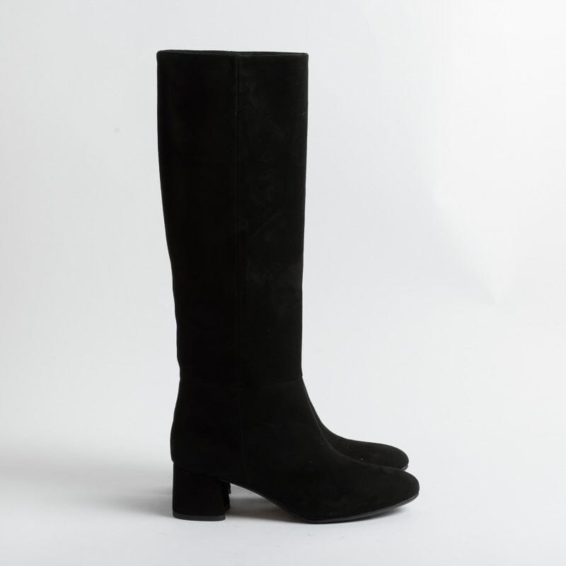 ANNA F - Stivali - 9788 - Camoscio - Nero Scarpe Donna Anna F.