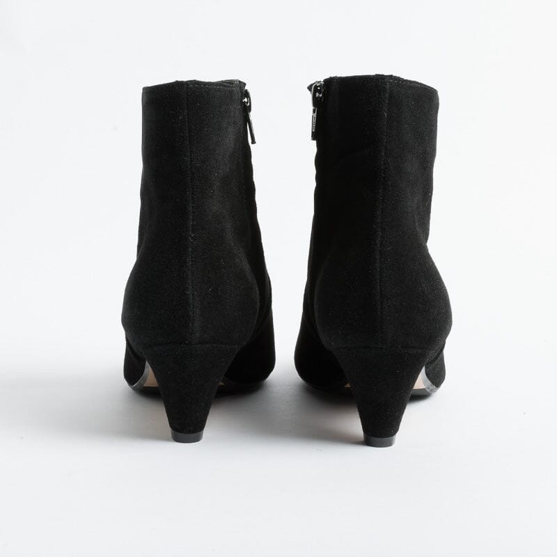 ANNA F - Stivaletto - 9760 - Velour Nero Scarpe Donna Anna F.