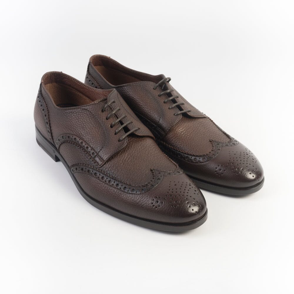 HENDERSON - Allacciata Derby Duilio 73206 - Cervo Testa di Moro Scarpe Uomo HENDERSON
