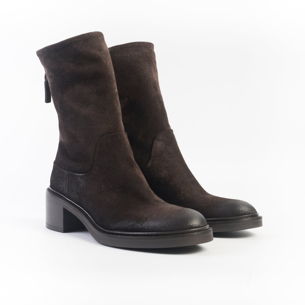 ELENA IACHI - Stivaletto - E4878 - Velour Ebano Scarpe Donna Elena Iachi