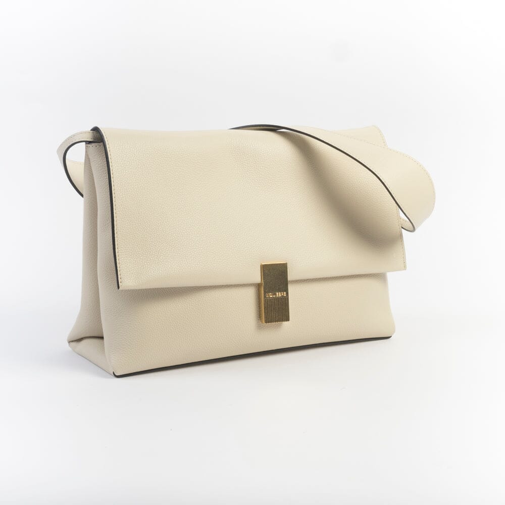 MOULIEBRE - Borsa a spalla - Olivia - Cream Bottalato Borse MOULIEBRE