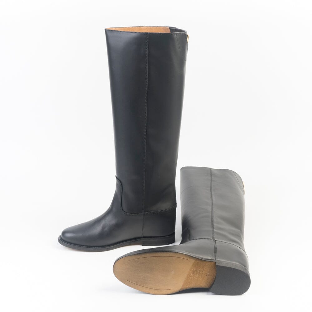 VIA ROMA 15 - Stivale 4631 - Malibù Nero Scarpe Donna Via Roma 15