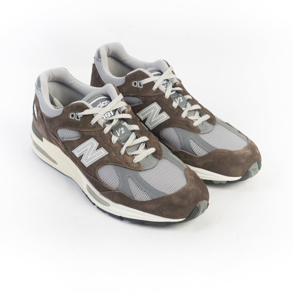 NEW BALANCE - Sneakers - U991BG2 - Marrone Grigio Scarpe Uomo NEW BALANCE - Collezione Uomo