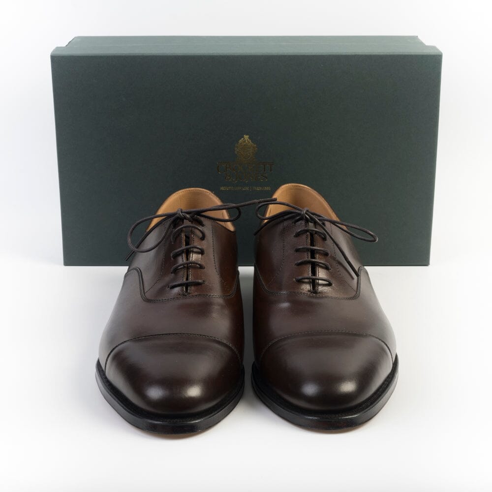 CROCKETT & JONES - Francesina - Connaught - 27742A - Pelle Testa di Moro Scarpe Uomo CROCKETT & JONES