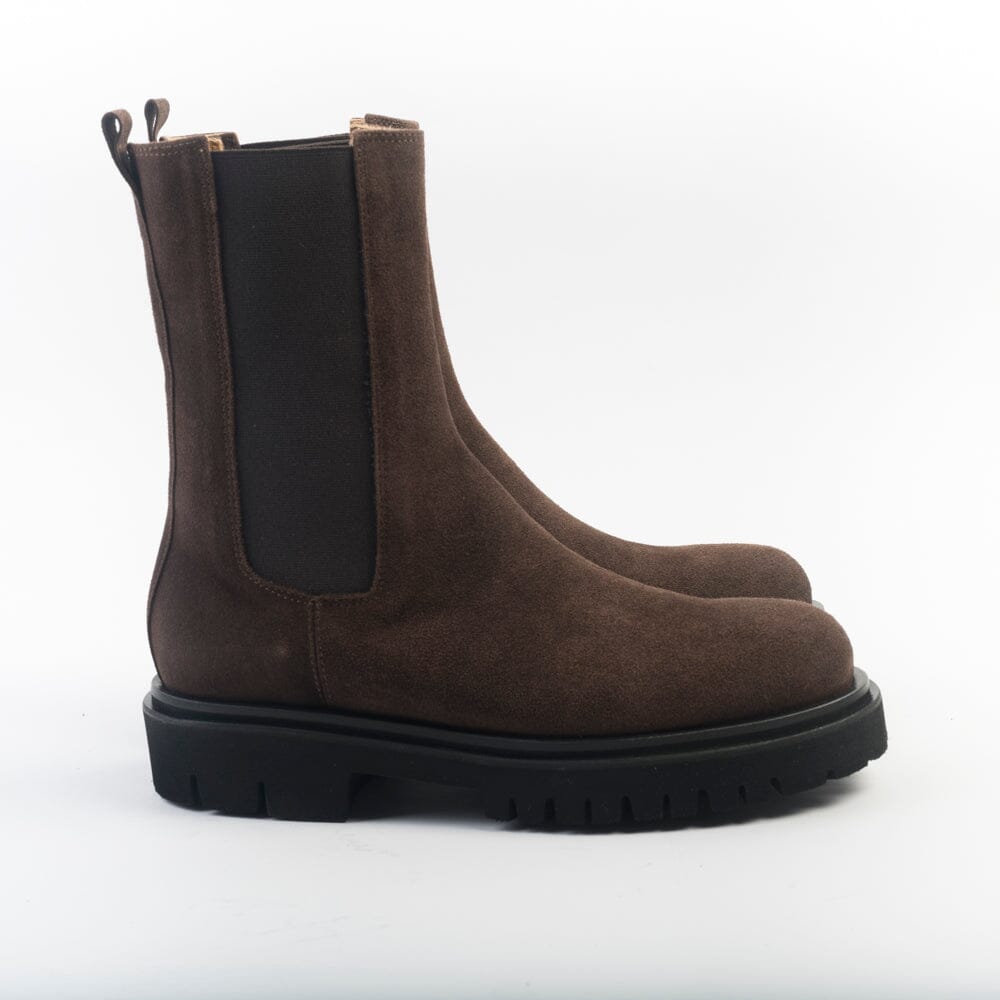 ANNA F - Stivaletto - 9715 - Velour testa di moro Scarpe Donna Anna F.