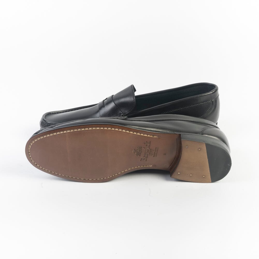 BERWICK 1707 - 5728 - Mocassino - Pelle nero Scarpe Uomo Berwick 1707