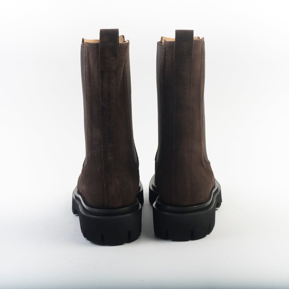 ANNA F - Stivaletto - 9715 - Velour testa di moro Scarpe Donna Anna F.