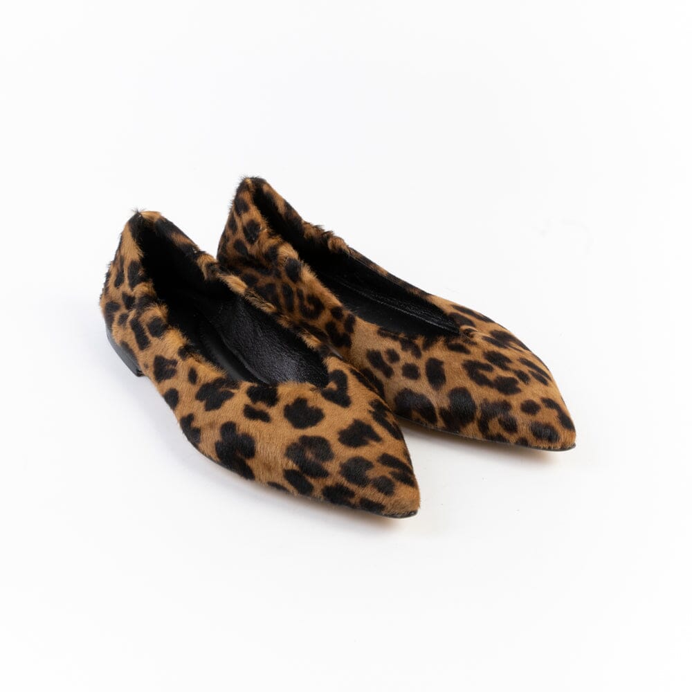 POMME D'OR - Ballerina 1000 - Cavallino Leopard Scarpe Donna POMME D' OR
