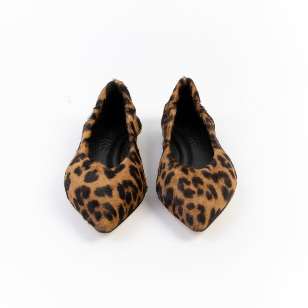POMME D'OR - Ballerina 1000 - Cavallino Leopard Scarpe Donna POMME D' OR