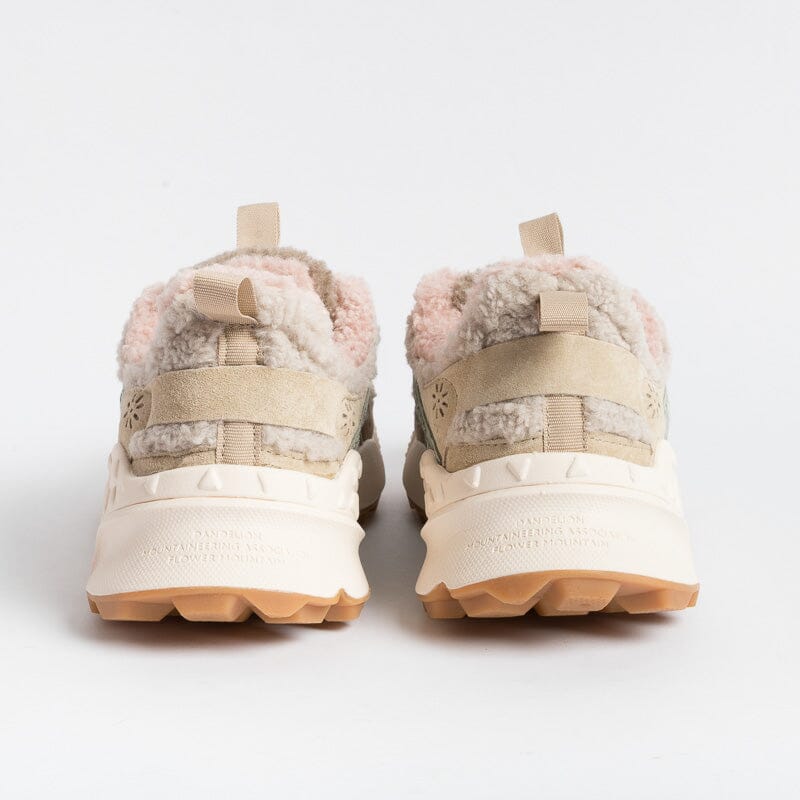 FLOWER MOUNTAIN - Sneakers Kotetsu 1E03 - Teddy Beige Pink Scarpe Donna FLOWER MOUNTAIN