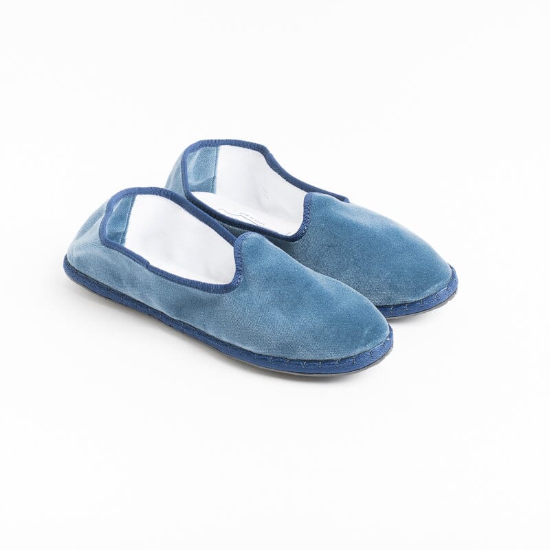 DROGHERIA CRIVELLINI - Furlana - Velluto Denim Scarpe Donna DROGHERIA CRIVELLINI - Collezione Donna 