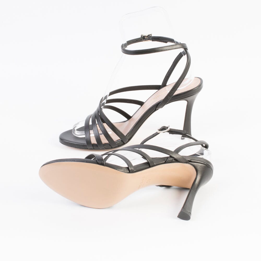 CappellettoShop - Sandali con Tacco - Serena2 - Nero Scarpe Donna CAPPELLETTO 1948
