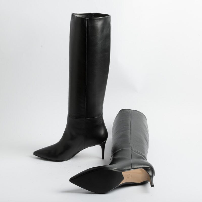 ANNA F - Stivali - 9783 - Nappa - Nero Scarpe Donna Anna F.