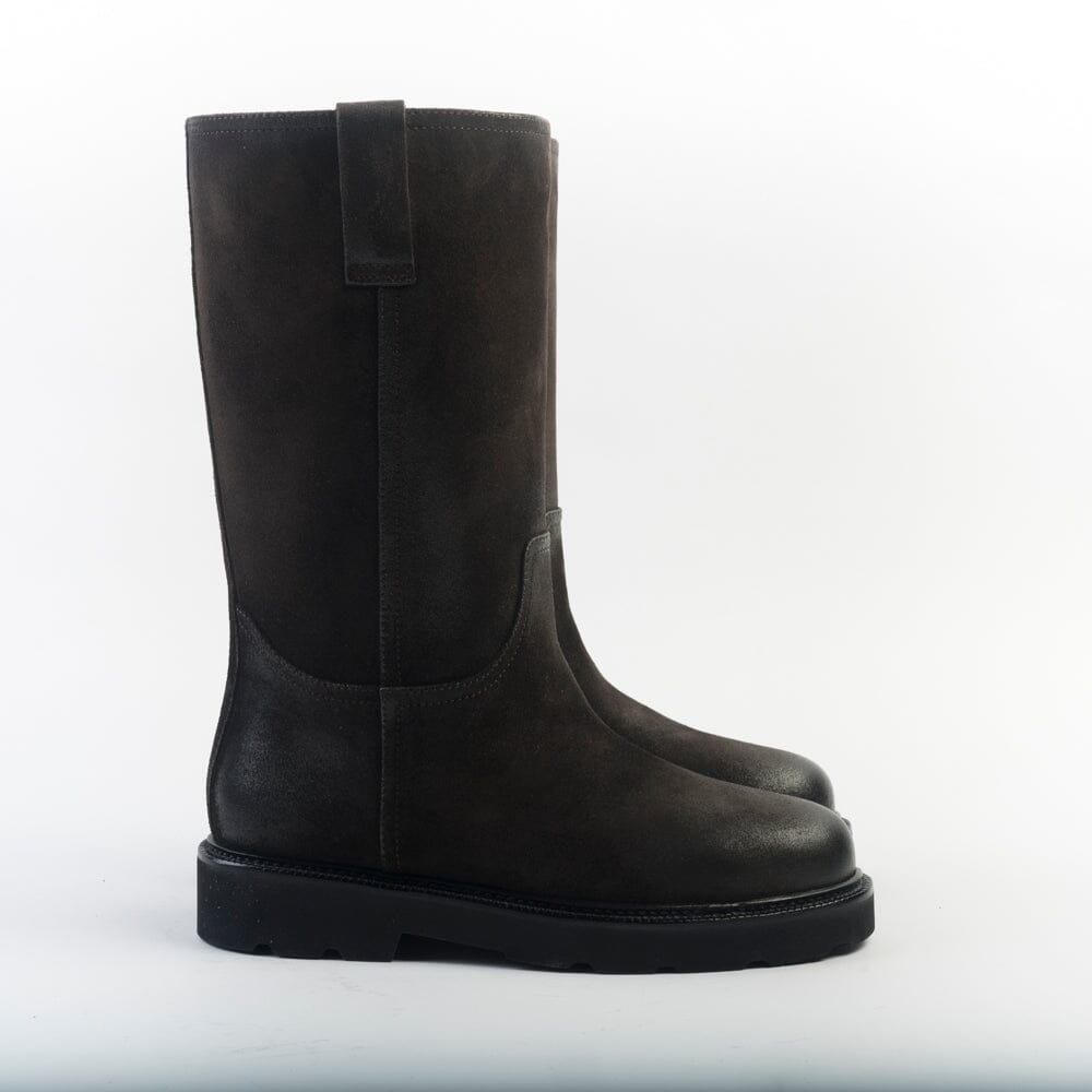 HENDERSON - Stivaletto - Kimi - Camoscio Testa di Moro Scarpe Donna HENDERSON - Collezione Donna