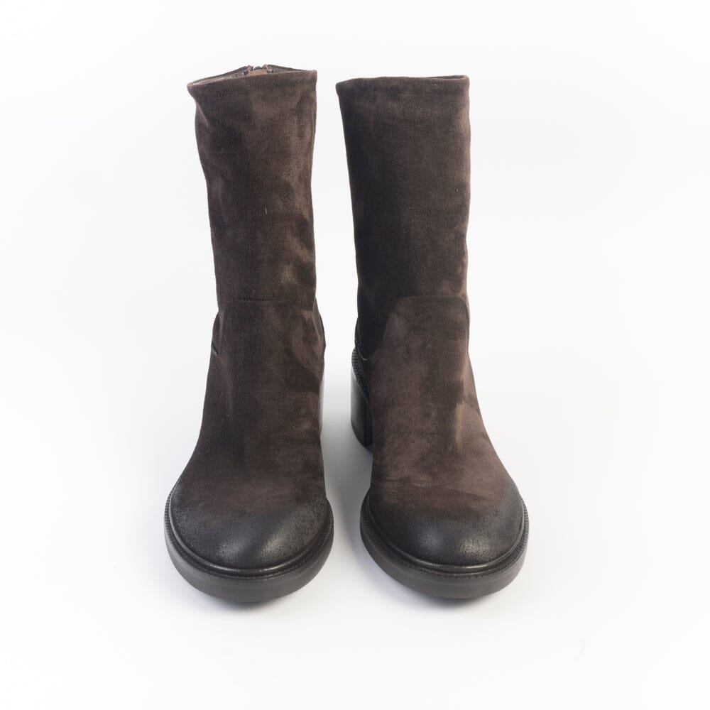 ELENA IACHI - Stivaletto - E4878 - Velour Ebano Scarpe Donna Elena Iachi
