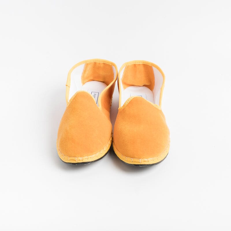 DROGHERIA CRIVELLINI - Furlana - Velluto Ocra Mustard Scarpe Donna DROGHERIA CRIVELLINI - Collezione Donna