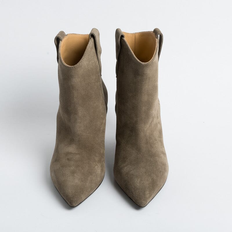 ANNA F - Stivaletto - 9883 - Velour Tortora Scarpe Donna Anna F.