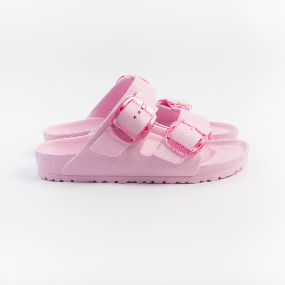 BIRKENSTOCK - Sandali bassi 1029642 - Arizona Big Buckle EVA - Rosa Scarpe Donna BIRKENSTOCK