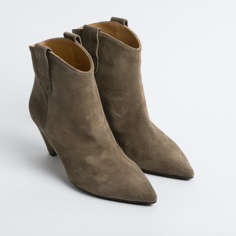 ANNA F - Stivaletto - 9883 - Velour Tortora Scarpe Donna Anna F.