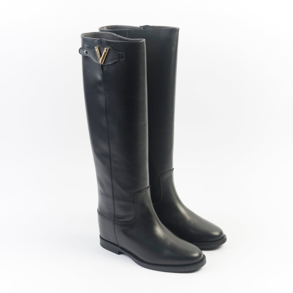 VIA ROMA 15 Stivali 4438 Santa Monica Nero