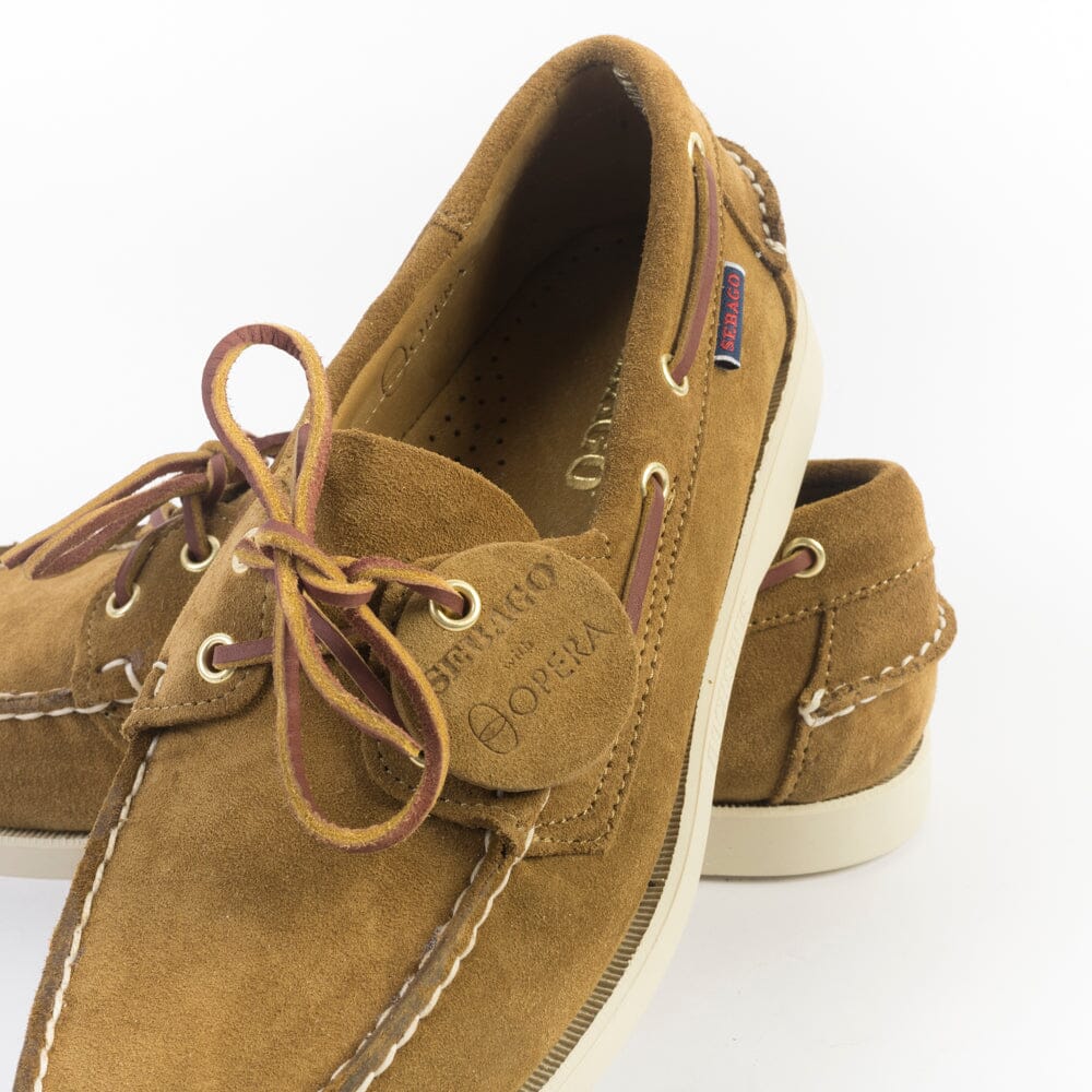 SEBAGO - Portland Artisan - Scarpa da Barca 78123GW - Selezione OPERA - Curry Scarpe Uomo Sebago