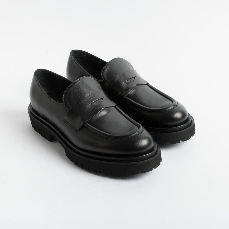 ANNA F - Mocassino - 1438 - Pelle - Nero Scarpe Donna Anna F.
