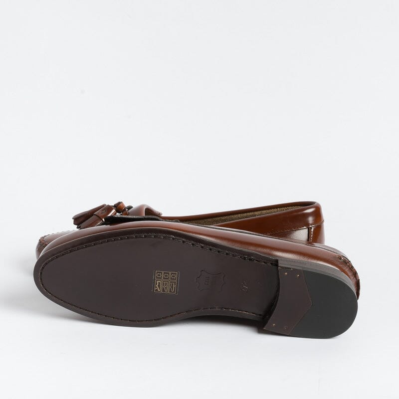 GIL'S - Mocassino con nappine - Pelle Cuoio Scarpe Donna GIL'S