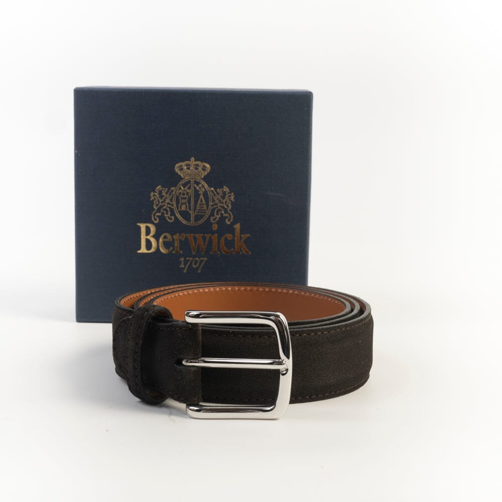 BERWICK 1707 - Cintura - 706035 - Repello Dark Peat Accessori Uomo Berwick 1707