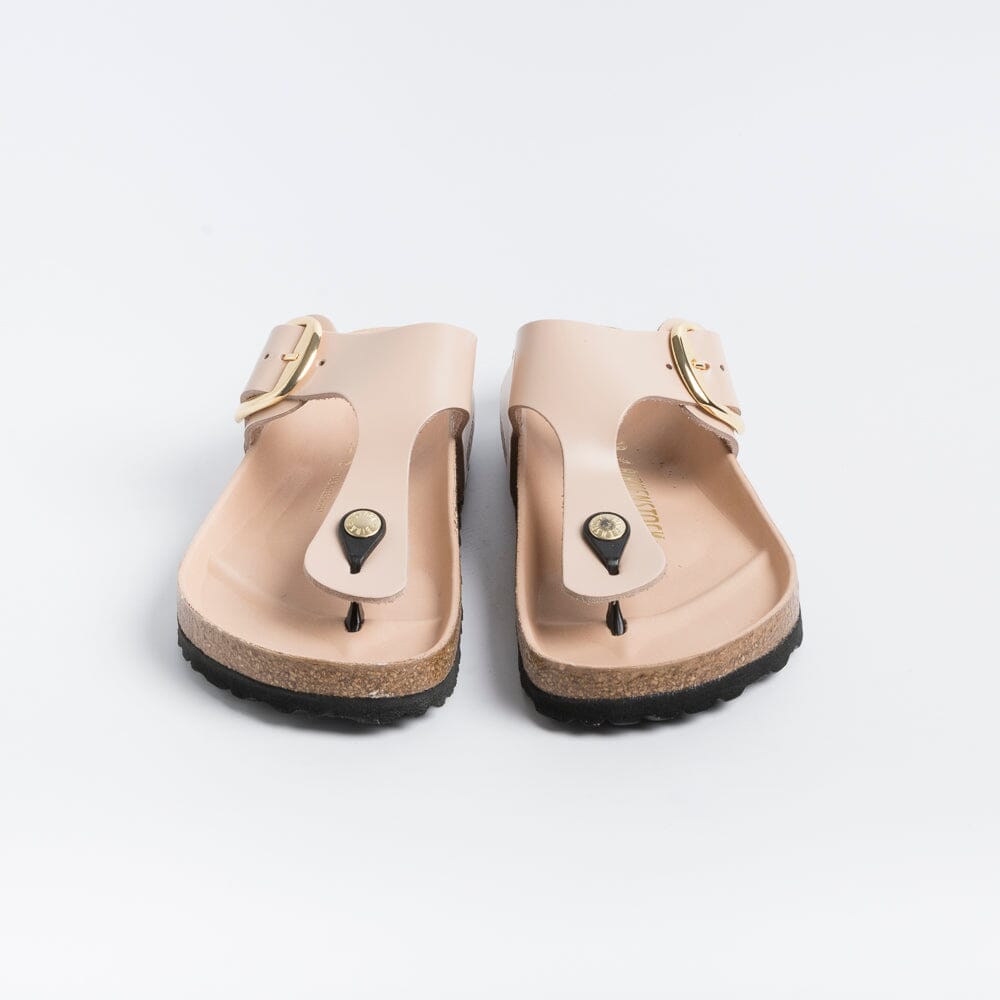 BIRKENSTOCK - Sandali bassi - 1026550 - Gizeh - Big Buckle New Beige Scarpe Donna BIRKENSTOCK