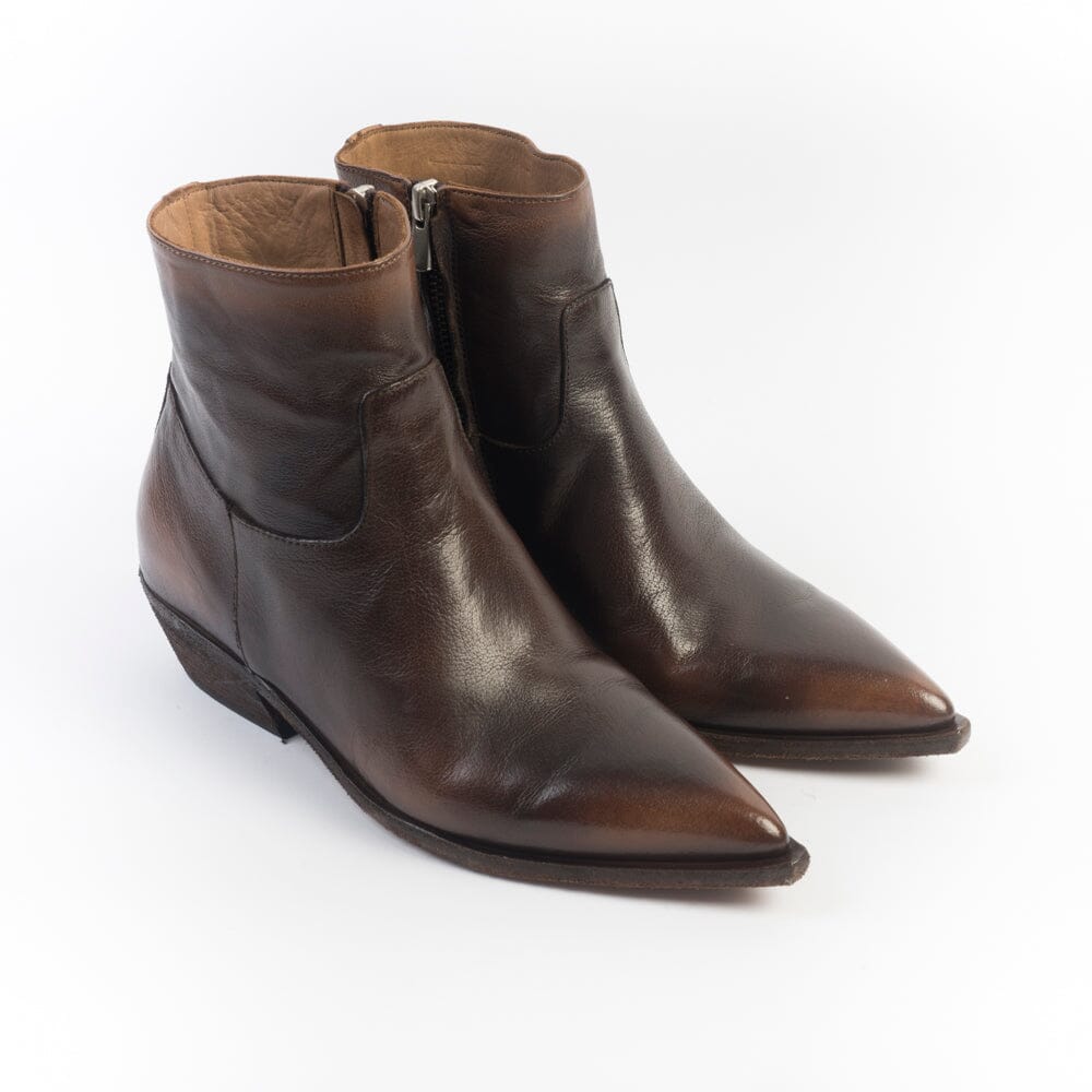 OFFICINE CREATIVE - Stivaletto Texano - NOELIE - DD102 - Tabacco Scarpe Donna OFFICINE CREATIVE - Collezione Donna