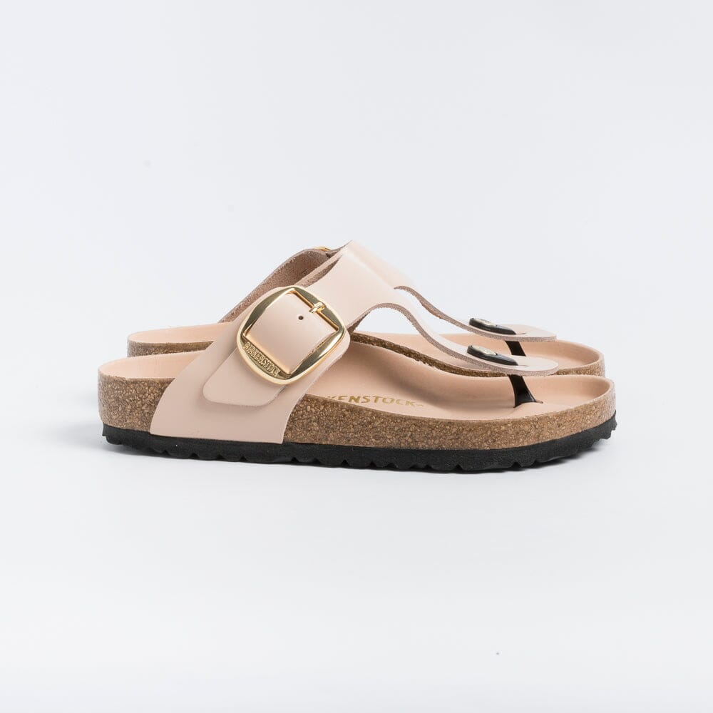 BIRKENSTOCK - Sandali bassi - 1026550 - Gizeh - Big Buckle New Beige Scarpe Donna BIRKENSTOCK