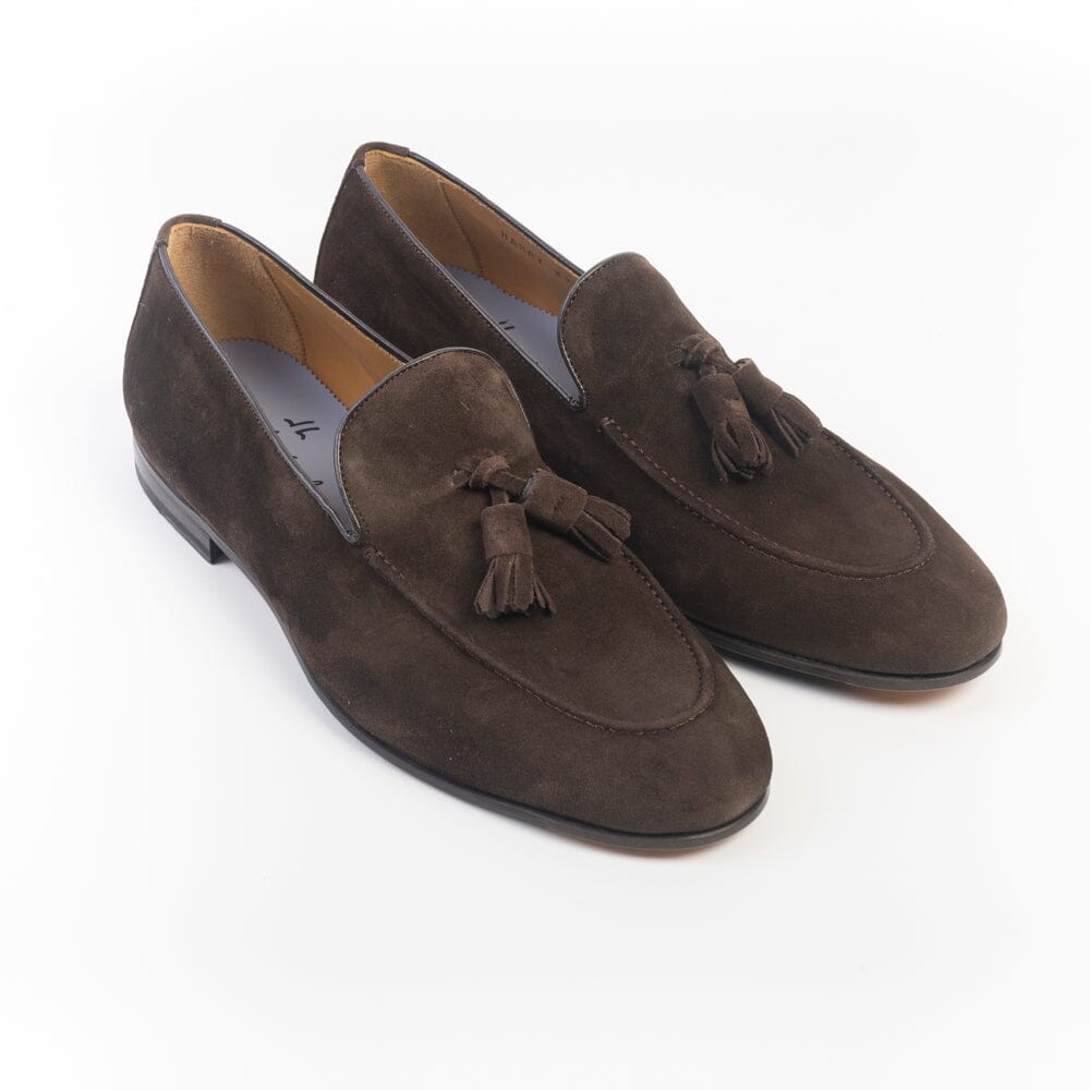 JUAN LACARCEL - Mocassino Nappina - X1231 - Softy Ebano Scarpe Uomo JUAN LACARCEL