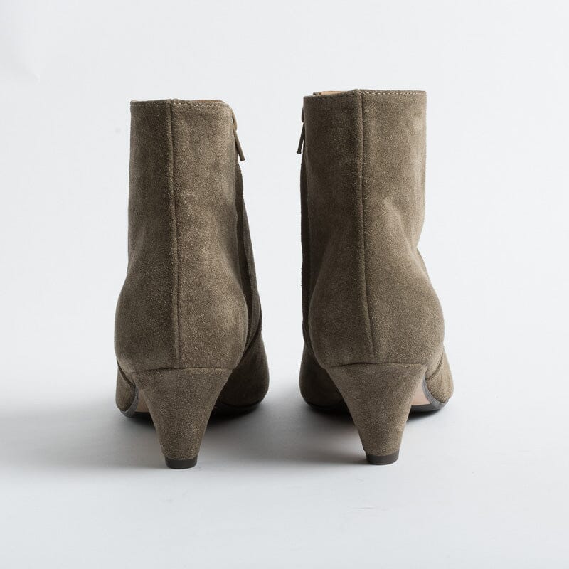 ANNA F - Stivaletto - 9760 - Velour Tortora Scarpe Donna Anna F.
