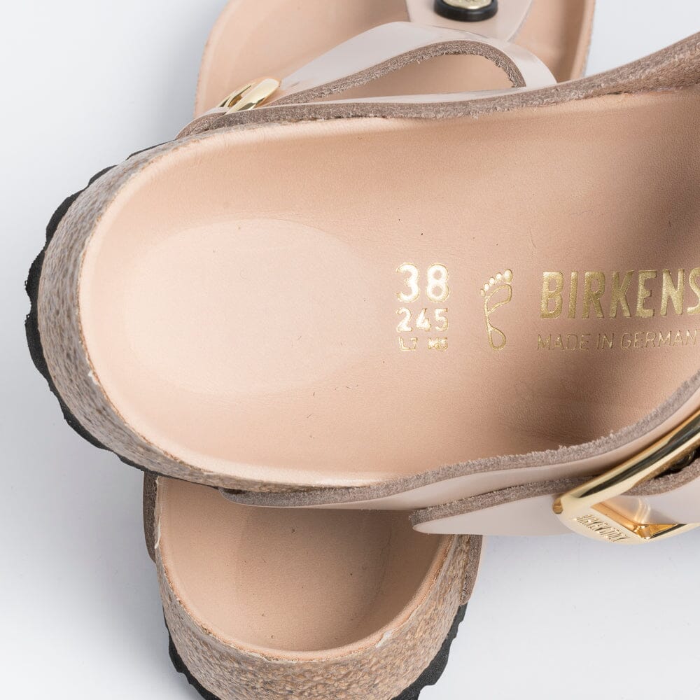BIRKENSTOCK - Sandali bassi - 1026550 - Gizeh - Big Buckle New Beige Scarpe Donna BIRKENSTOCK