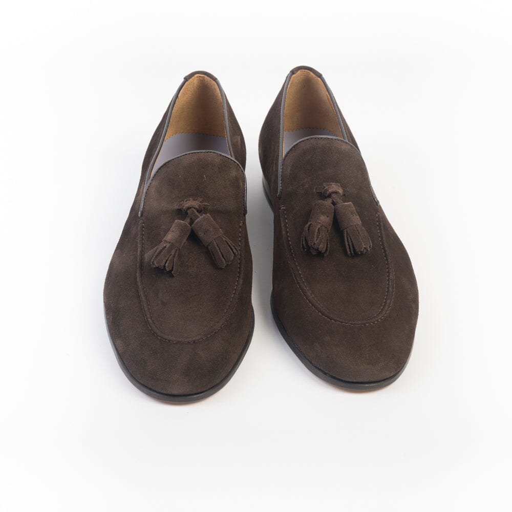 JUAN LACARCEL - Mocassino Nappina - X1231 - Softy Ebano Scarpe Uomo JUAN LACARCEL