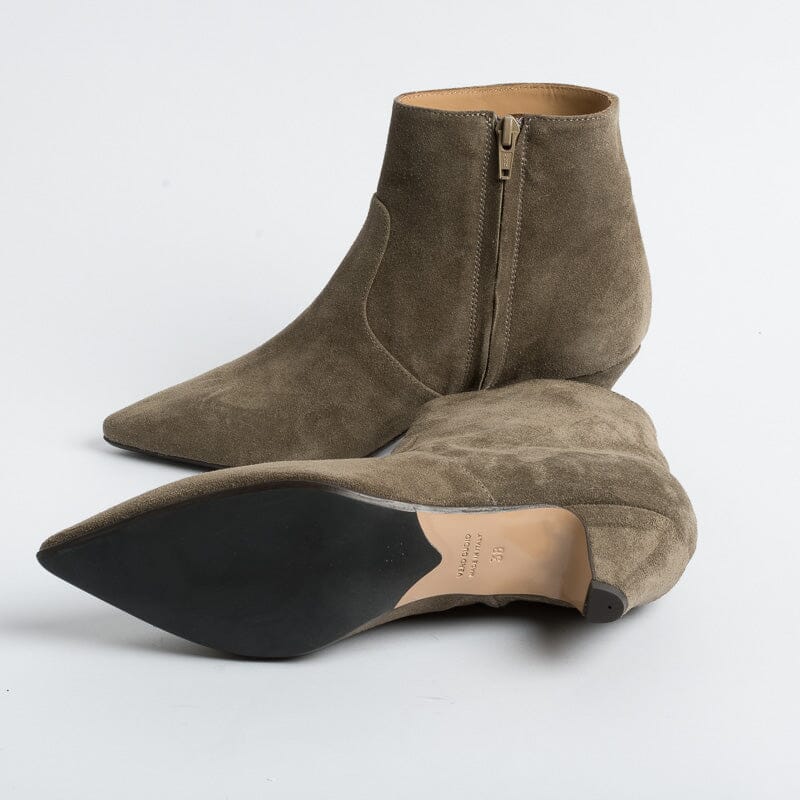 ANNA F - Stivaletto - 9760 - Velour Tortora Scarpe Donna Anna F.