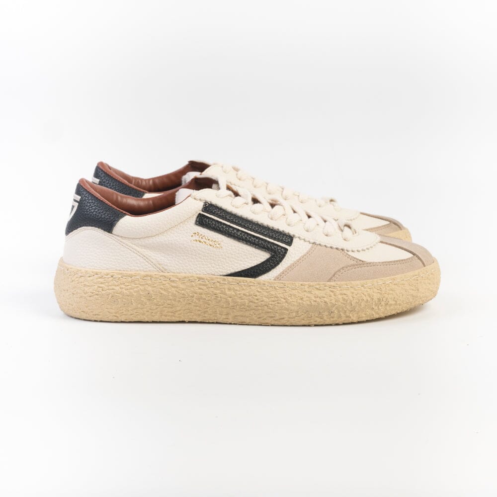 PURAAI - Sneakers Vintage - 101V-029 - Osso Nero Scarpe Uomo PURAAI - Collezione Uomo