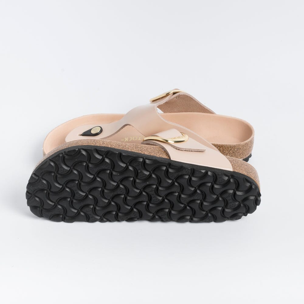 BIRKENSTOCK - Sandali bassi - 1026550 - Gizeh - Big Buckle New Beige Scarpe Donna BIRKENSTOCK