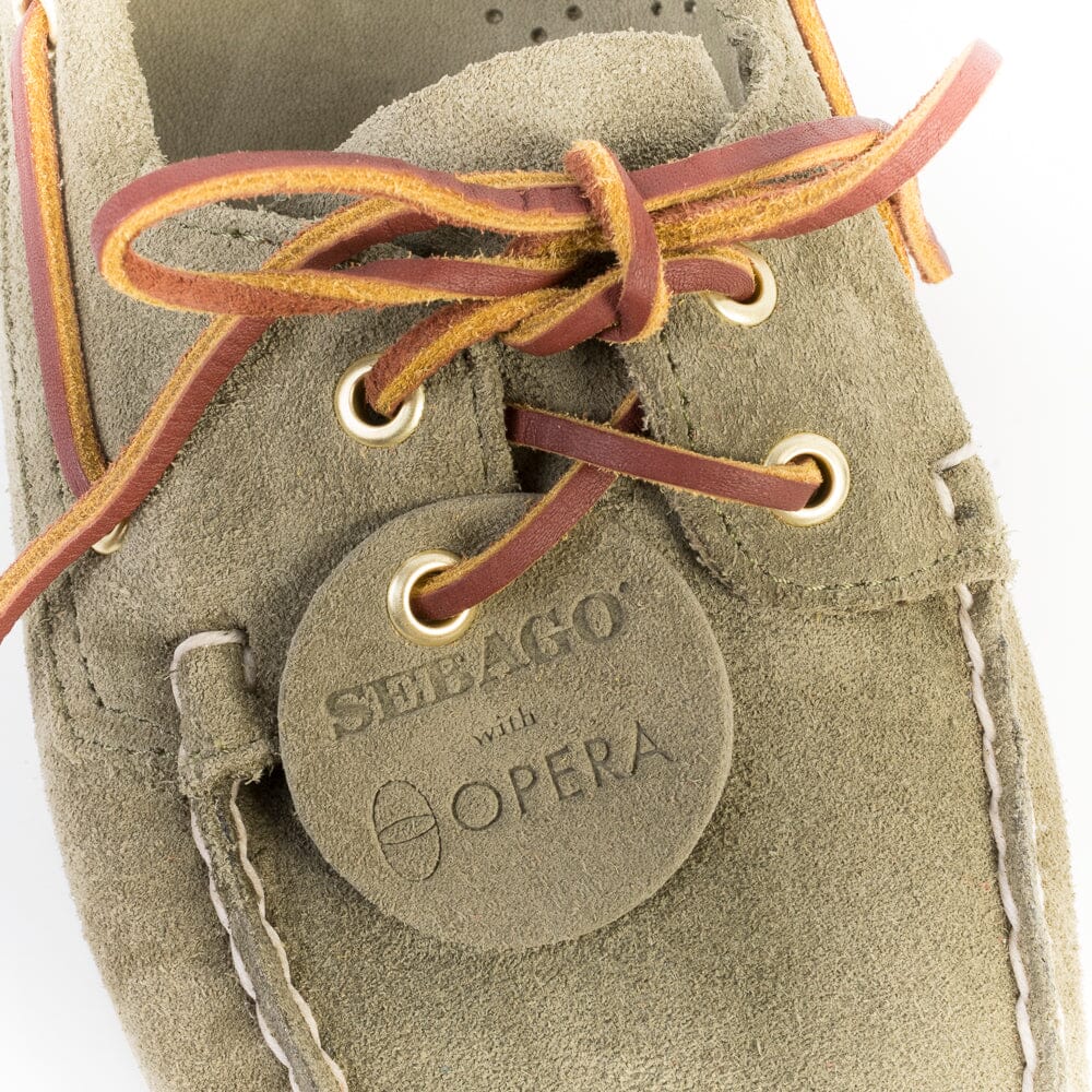 SEBAGO - Portland Artisan - Scarpa da Barca - Selezione OPERA - Verde Giungla Scarpe Uomo Sebago