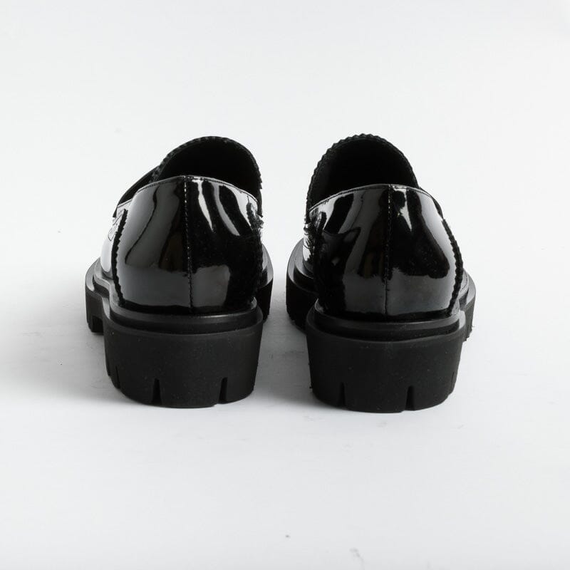 ANNA F - Mocassino - 1498 - Vernice - Nero Scarpe Donna Anna F.