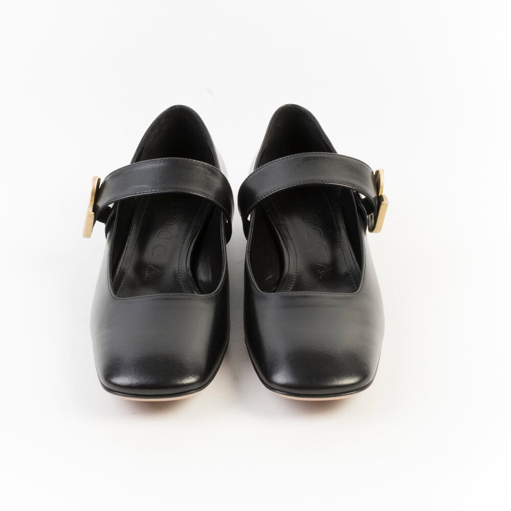 A.BOCCA - Mary Jane - 2825 - Nappa Nero Scarpe Donna A.BOCCA