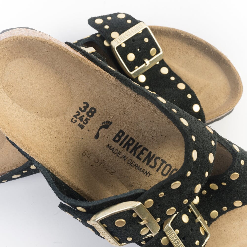 BIRKENSTOCK - Sandali bassi 1030348- Arizona - Rivetti Nero Scarpe Donna BIRKENSTOCK