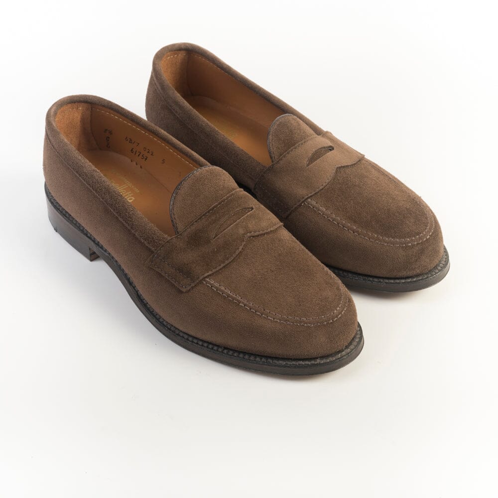 ALDEN - 6175F - Mocassino - Camoscio Hummus Foderato Scarpe Uomo Alden