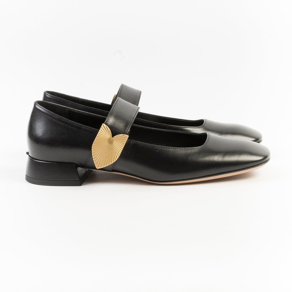 A.BOCCA - Mary Jane - 2825 - Nappa Nero Scarpe Donna A.BOCCA