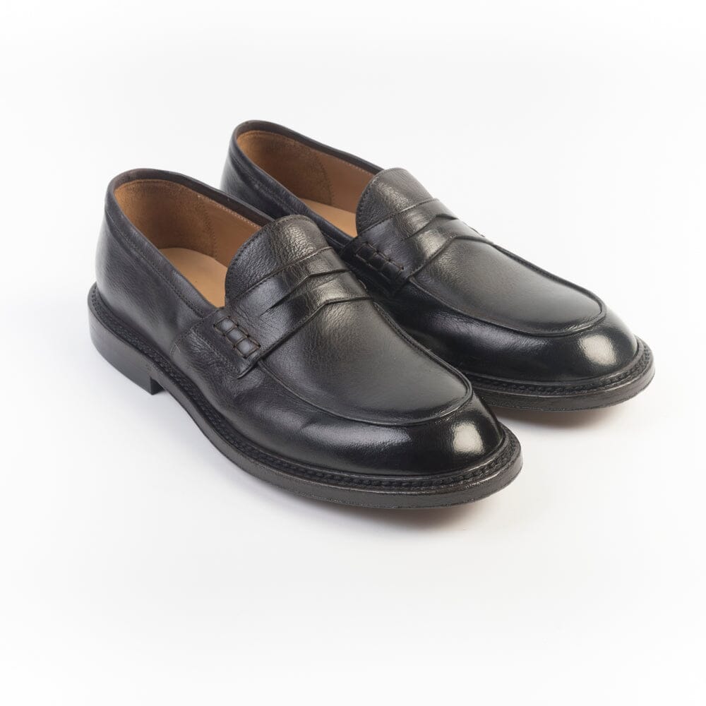 GREEN GEORGE - 8058 - Arezzo - Pelle Testa di Moro Scarpe Uomo Green George