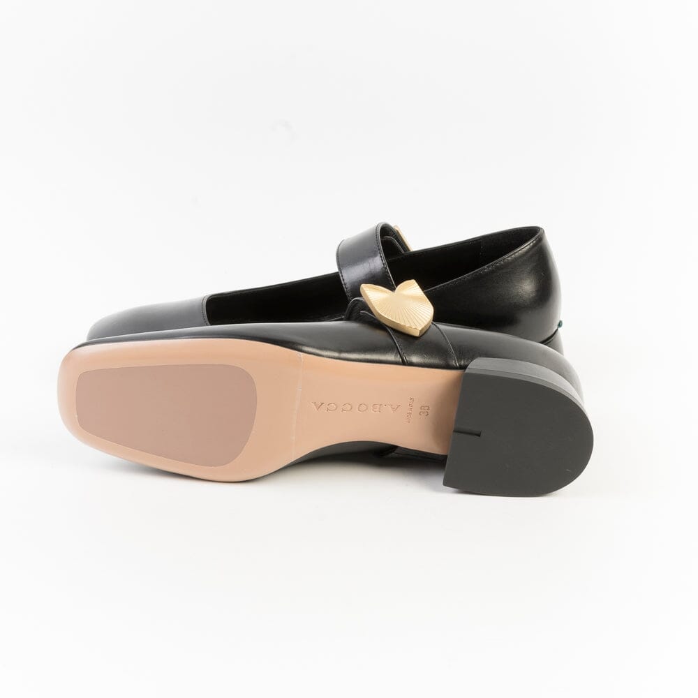 A.BOCCA - Mary Jane - 2825 - Nappa Nero Scarpe Donna A.BOCCA
