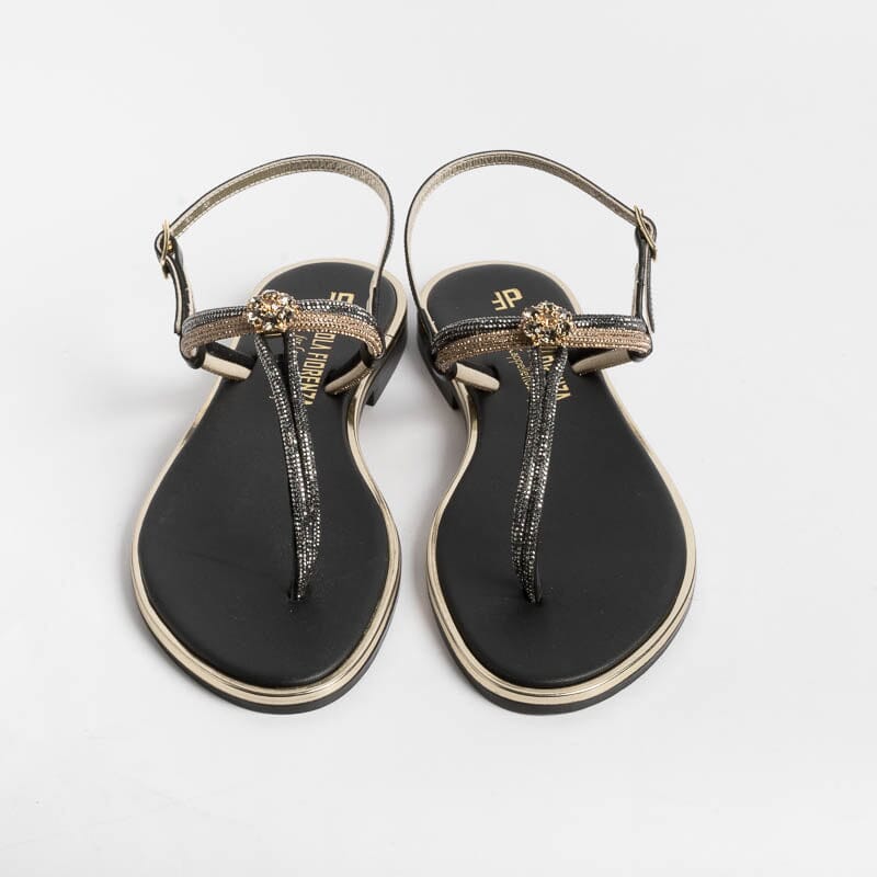 PAOLA FIORENZA - Sandalo infradito - SS2378 - Ambra Black Scarpe Donna PAOLA FIORENZA