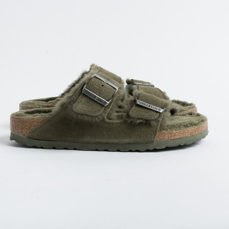 BIRKENSTOCK - Sandali bassi 1025687 - Arizona Shearling - Thyme Scarpe Donna BIRKENSTOCK
