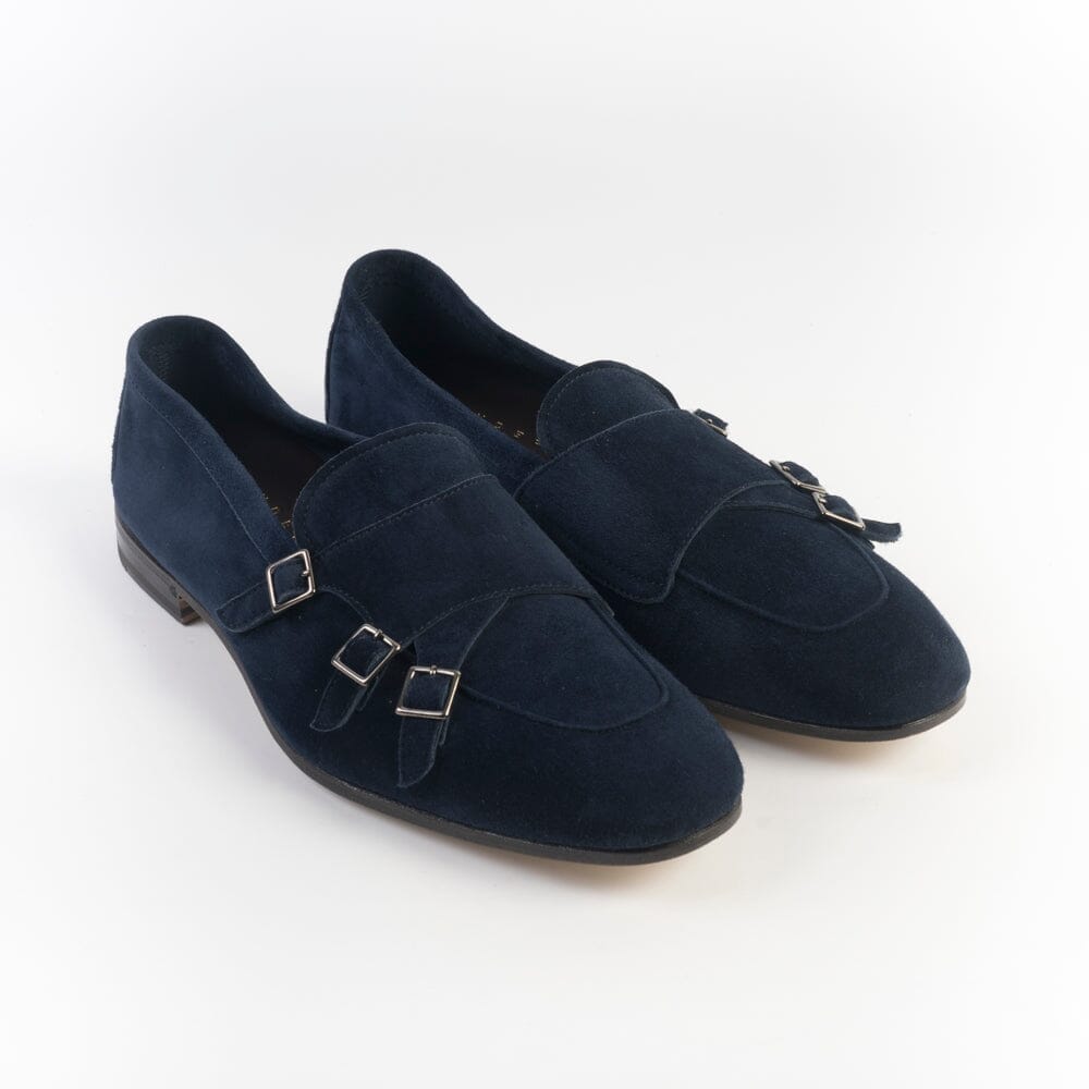 HENDERSON - Mocassino - 75418 - Camoscio Abisso Scarpe Uomo HENDERSON